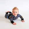 Blue children's sweater and trousers set Cozy