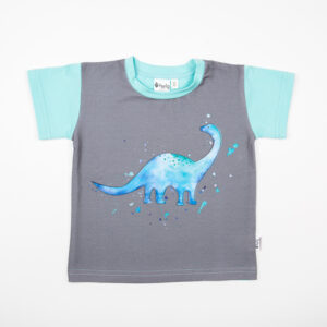 Light blue dinosaur T-shirt Thunder