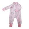 Light pink double cotton overall Little Star