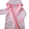 Light pink double cotton overall Little Star