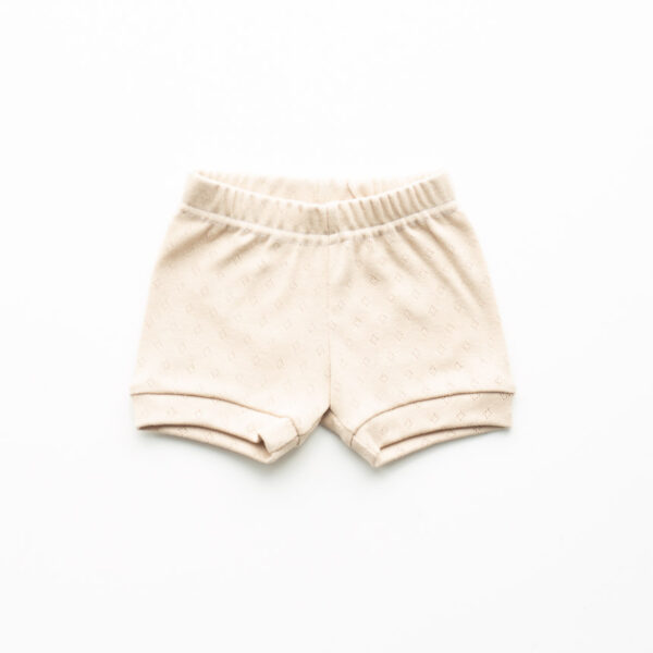 Puuvillapitsist Lühikesed beebi püksid Sandy (erinevad toonid)