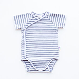 Triibuline beebi body Dreams lühike varrukas