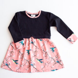 Koolibridega laste kleit helg