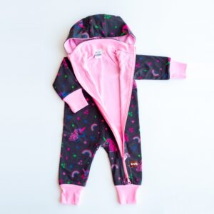 Ükssarvikutega topelt puuvilla kombekas helg