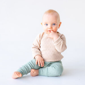 Puuvillapitsist laste püksid Sandy (Erinevad toonid)